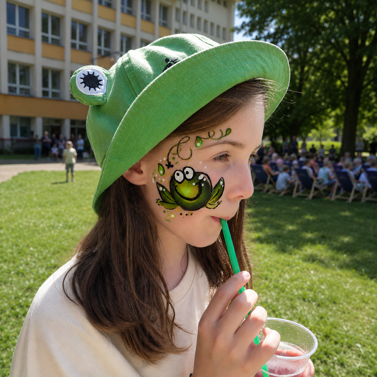 Face painting for municipal events